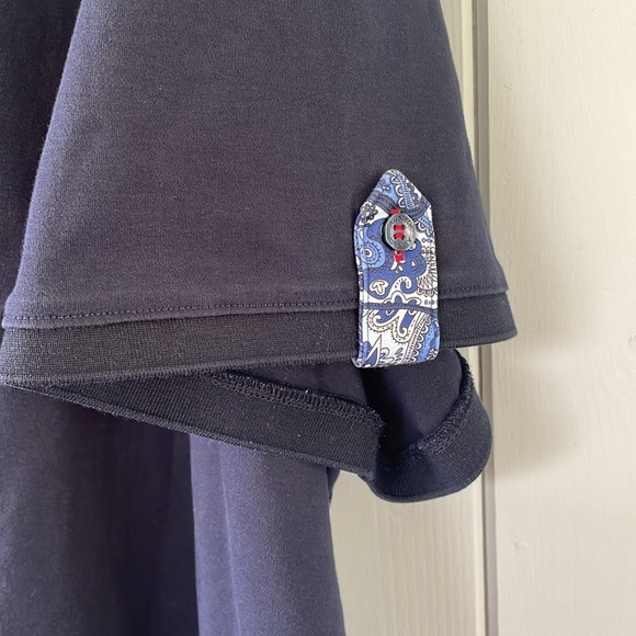 Au Noir Pima Cotton Polo Short Sleeve Shirt Men’s Navy Size 3XL XXXL - Picture 7 of 7